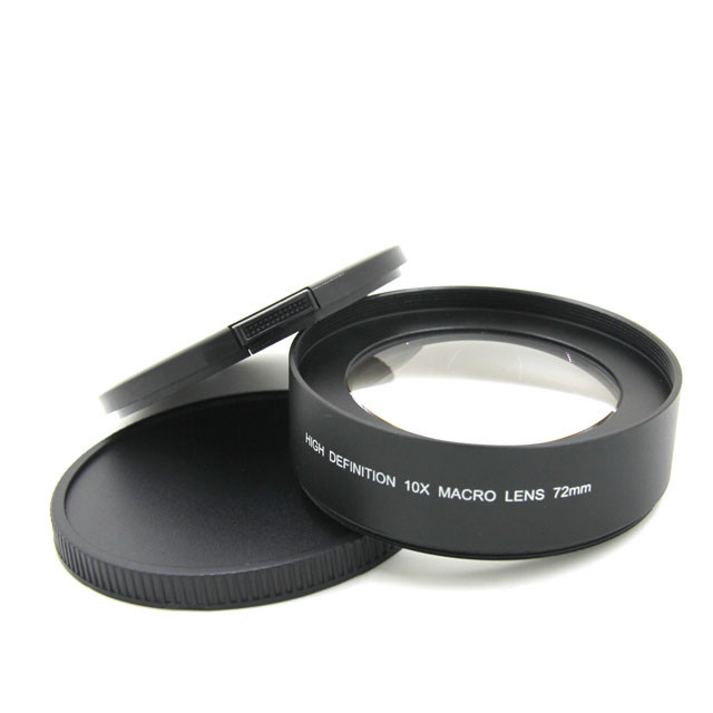 10X 72Mm Macro Photography Lens High Precision Polishing Anti Corrosion