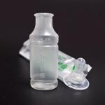 One-time baby feed bottle with variety volume and various design silicone nipple