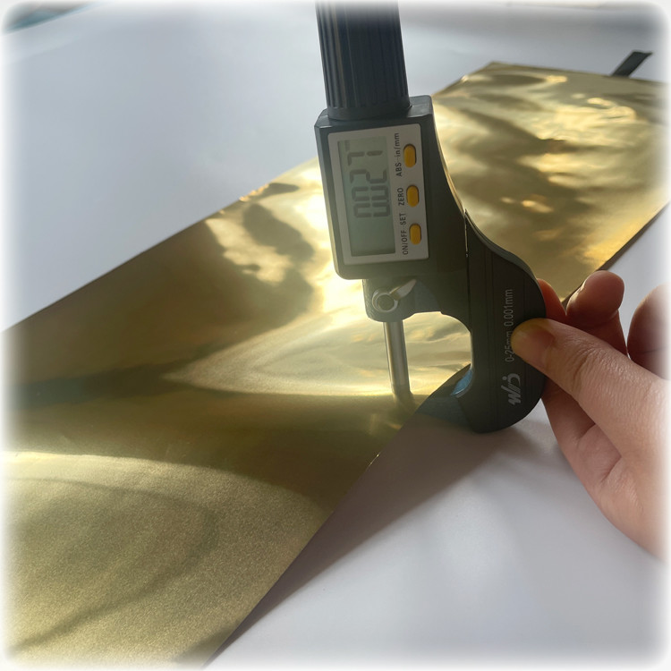 0.025 X 200mm CuZn37 Brass Copper Foil H63 / C27200