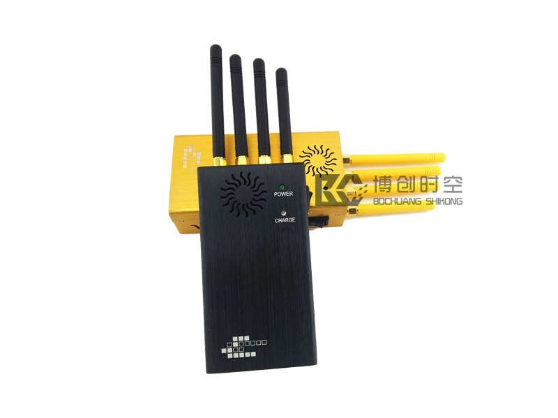 4 antennas, 10 W remote control signal jammer, 315MHz / 433MHz / 868mhz remote control signal blocker