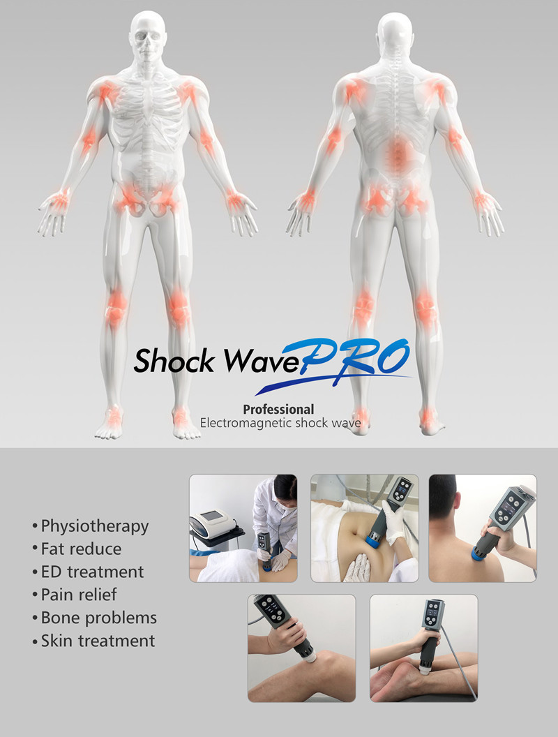Portable Electromagnetic Therapy Machine For ED Treament Cellulite Reduction/ESWT Therapy Machine