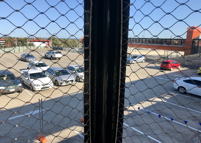 Rhomboid Hole Rockfall Prevention Netting with Ferruled Connection for Zoo