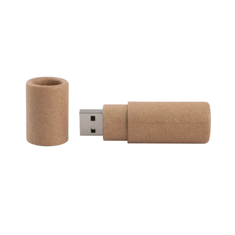 Round Shaped Wooden USB 2.0 Flash Drive Fast Speed 30MB/S 64GB 128GB