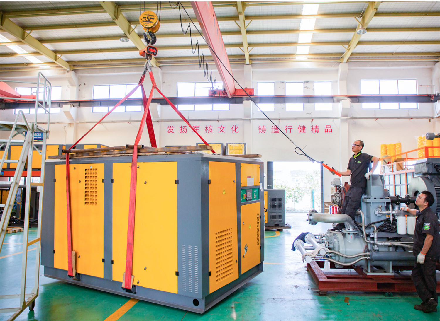22KW 10bar Alloy Steel Oil Free Water Injected Screw Compressor