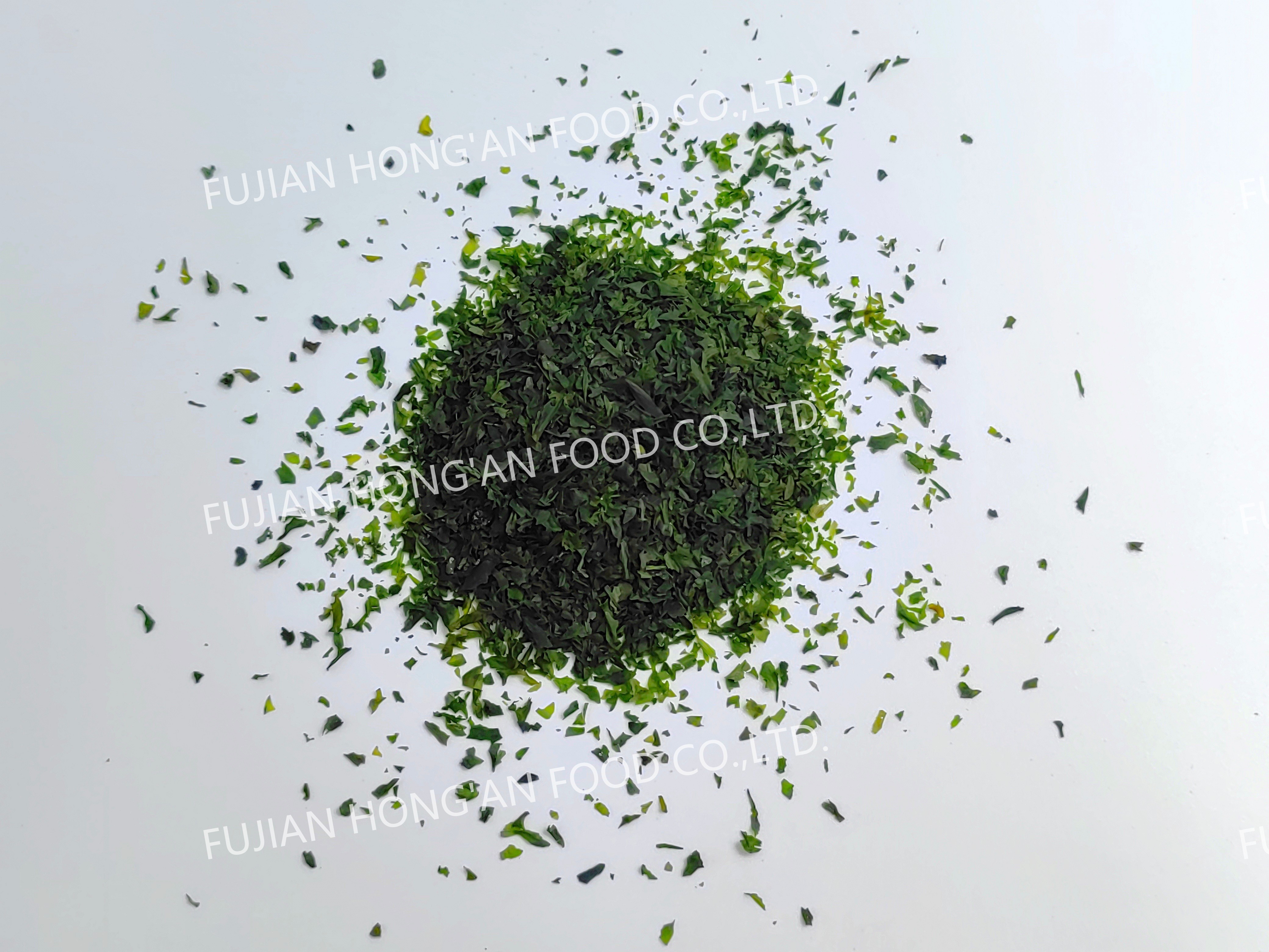 Crispy Umami Flavor Aonori Seaweed Powder Sprinkles Ulva Lactuca Dried Green Laver Or Seaweed Japan Japanese