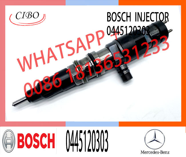 Diesel Fuel Injector A4720701187 0445120303 For Mercedes Benz Actros MP4