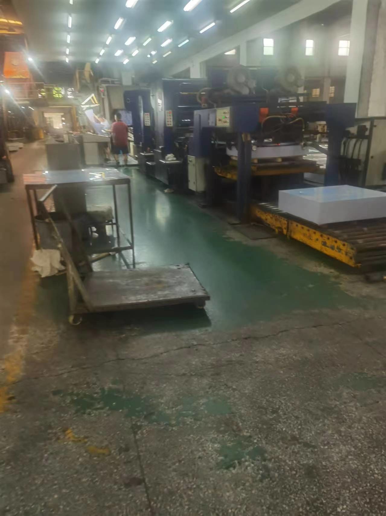 45 Inch 2 Colors Crabtree Printing Machine for Tinplate sheet