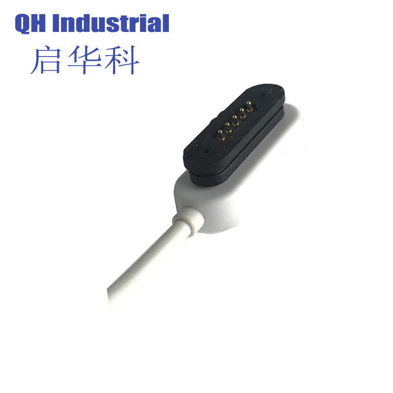 5Pin Belgium Hiqh Recycling Connector Magnetic Power Connector Pogo Pin Connector For Smart Watch