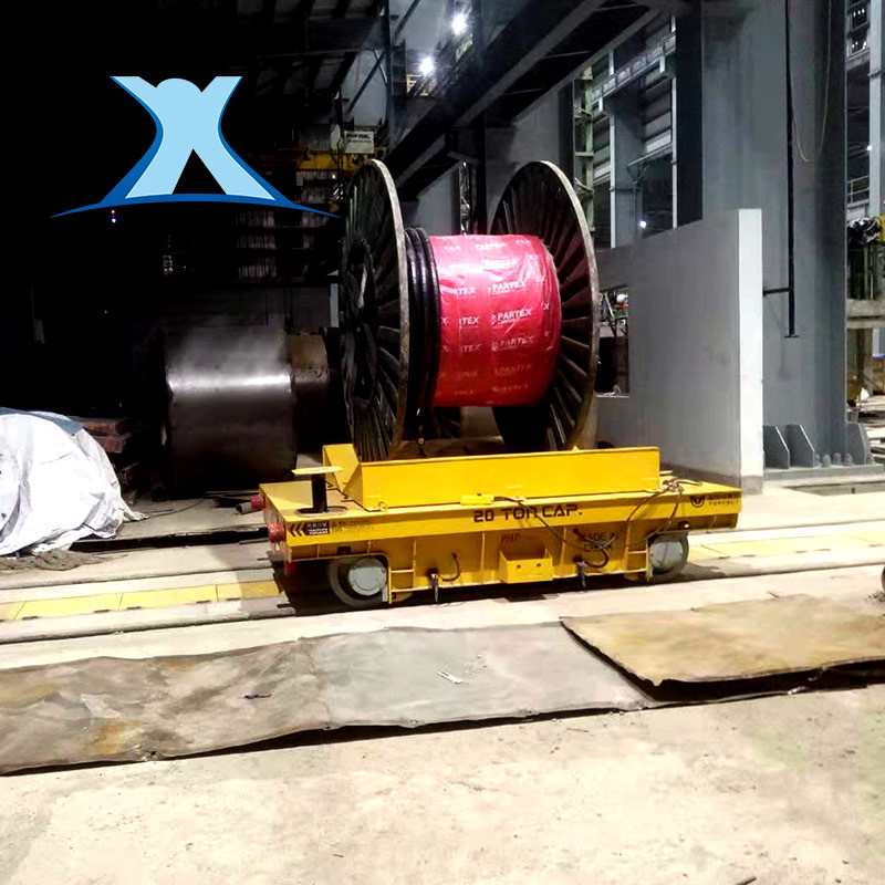 Towing 10t Goods Handling Electric Transfer Cart For Factories