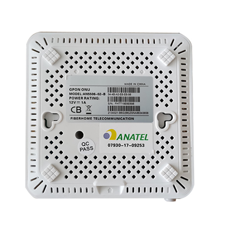 AN5506-02-B 1GE 1FE 1Tel GPON EPON ONT Optical Network Terminal XPON ONU English FTTH Modem