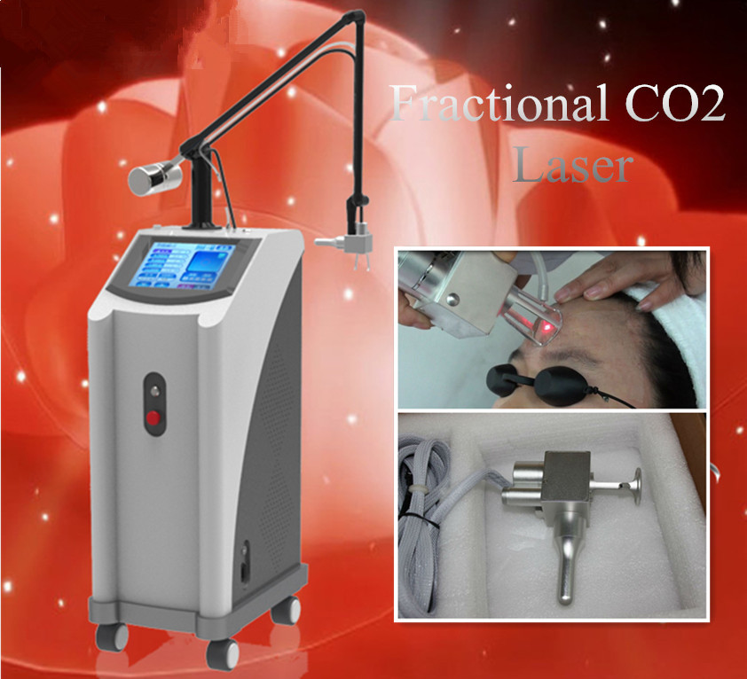 fractional co2 laser high quality device medical spa equipment for wart removal, scars reduction