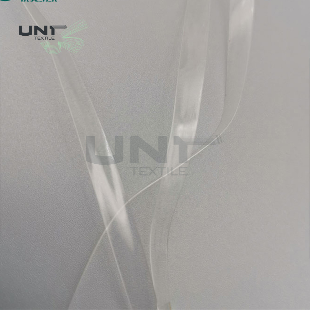 Clear Invisible Elastic Transparent Bra Strap Silicone Mobilon TPU Tape 5mm
