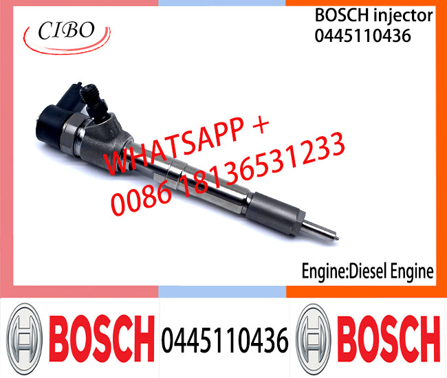 BOSCH injetor 0445110436 Diesel Common fuel Injector 0445110557 0445110580 0445110698 0445110436 for Diesel engine