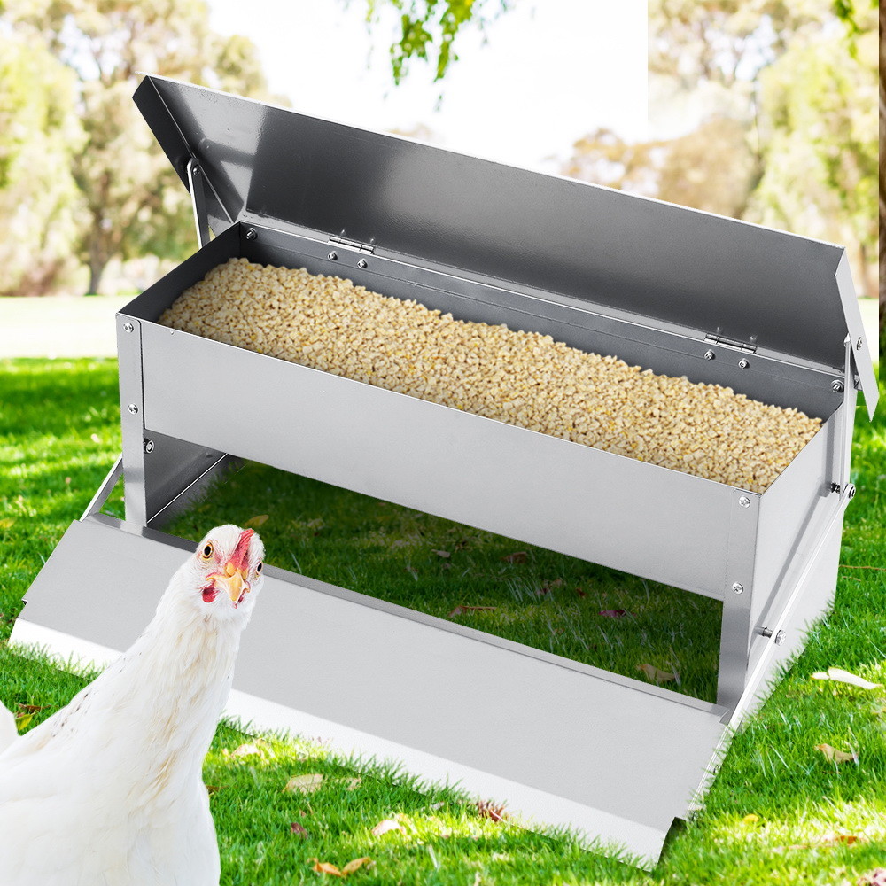 Solid Construction L51cm Automatic Chicken Feeder Timer