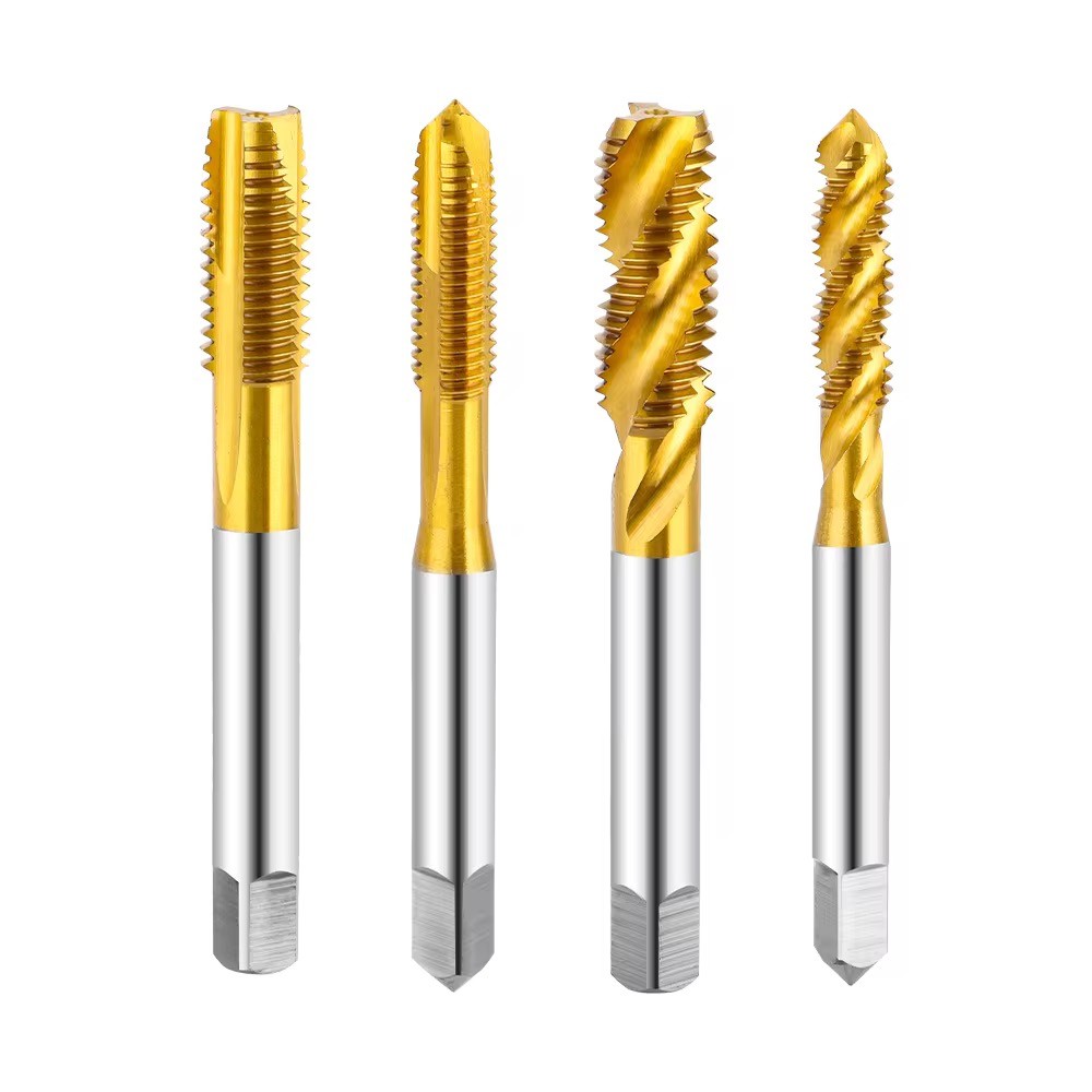 Metric Tungsten Steel Tap Thread Tools HSS Machine Taps Set for Stainless Steel Threading Low Medium High Carbon Steel