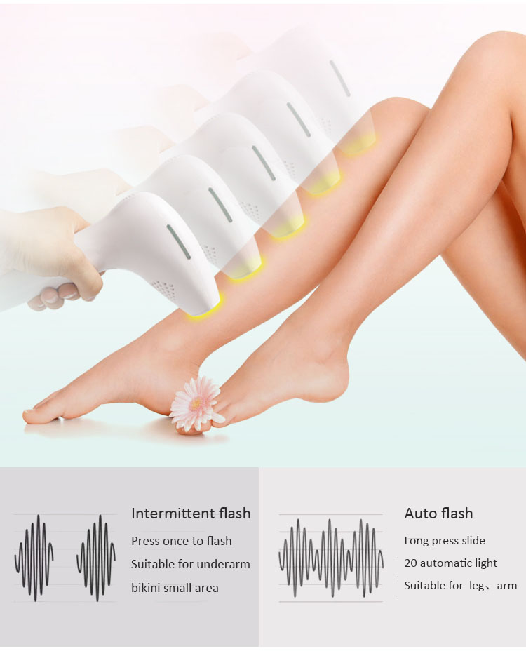 LCD Display Personal Home Laser Hair Removal System For Pigmented Lessions