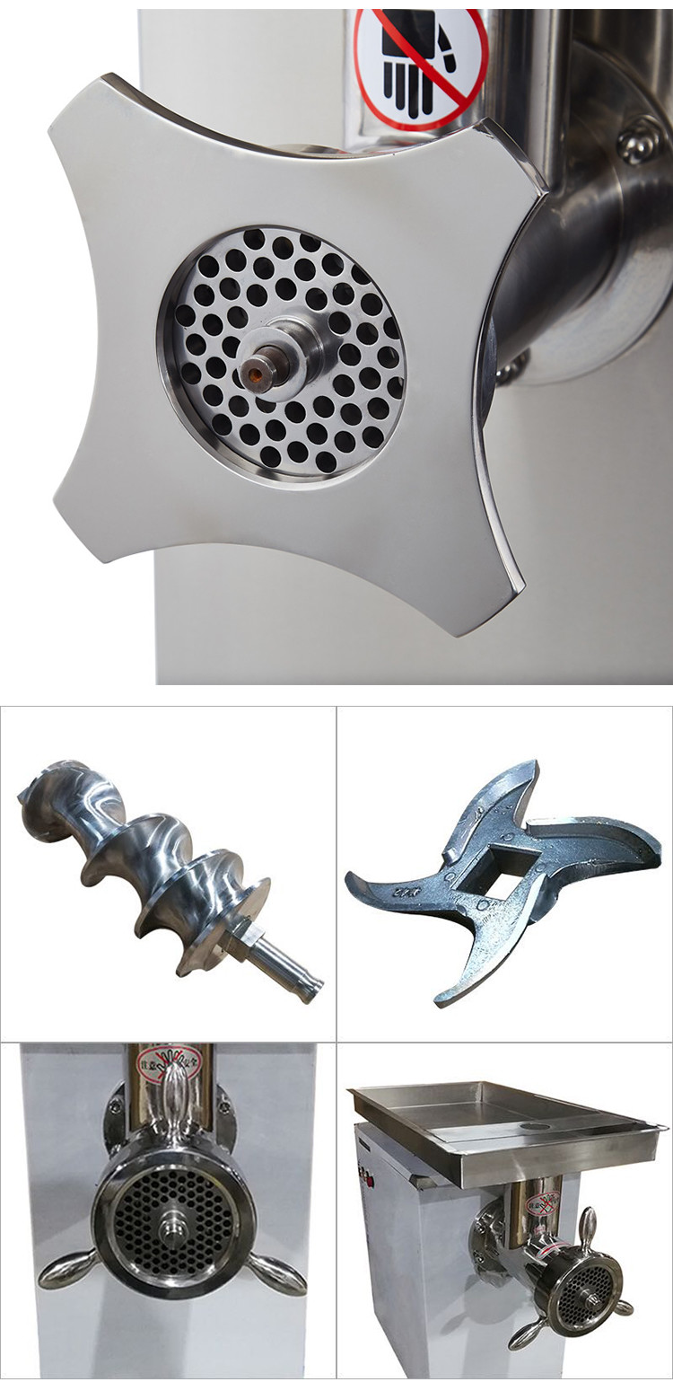 AiHe Meat Processing Machine Sausage Slaughtering 32 Frozen Fresh Meat Bone Grinder Meat Grinder