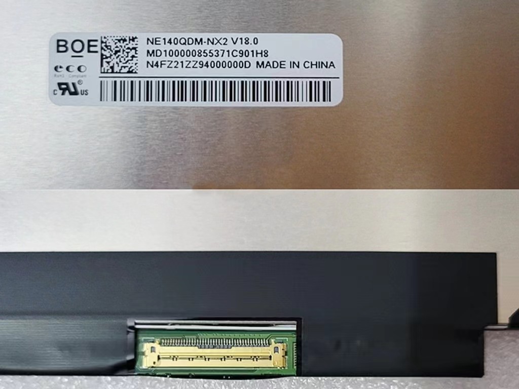 NE140QDM-NX2 BOE 2560(RGB)×1600, 89/89/89/89 INDUSTRIAL LCD DISPLAY