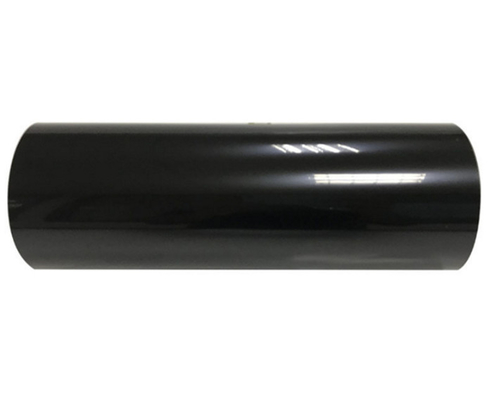Deep Onyx Micro-Suede Tactile-Enhanced Satin-Finish Heat-Activated Lamination Film for Haute Couture Packaging