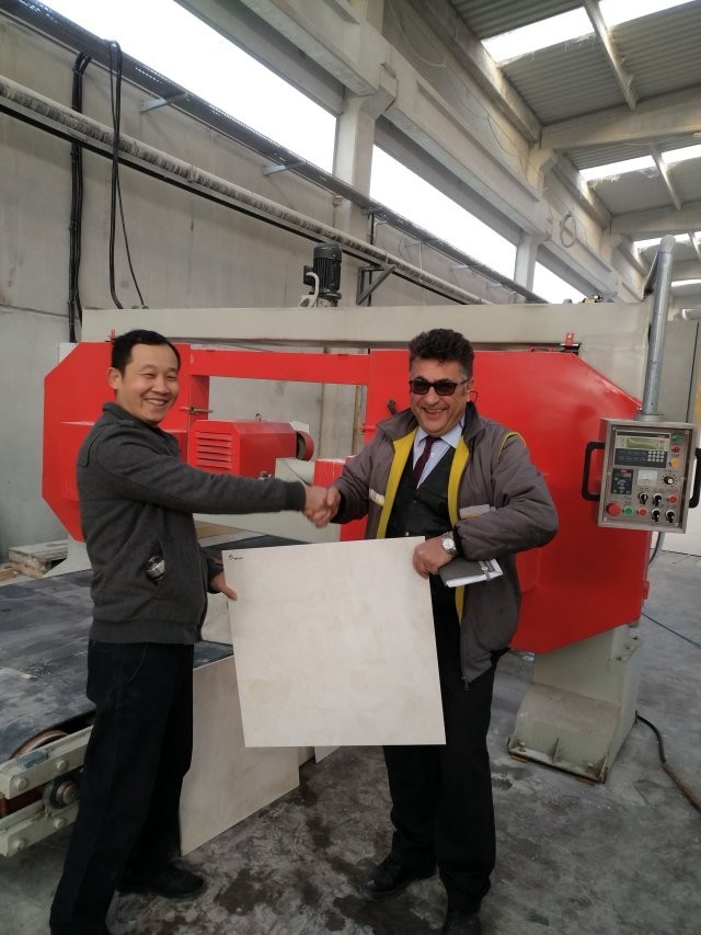 Marble Thin Slab Cutting Machine