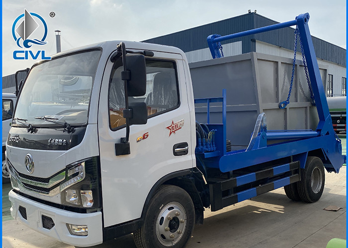 4 Tons Swing Arm Garbage Truck / Skip Loader Truck / Garbage Collection Box Truck / Garbage Removal Truck