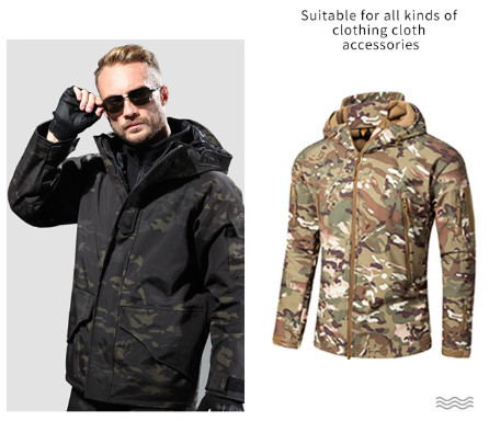 330 GSM 100% Polyester Protective Special Fabrics Fabric Printing Camouflage Style