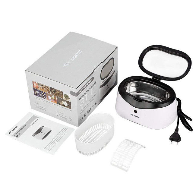 Portable Jewelry Cleaner Machine , Electronic Jewelry Cleaner 600Ml
