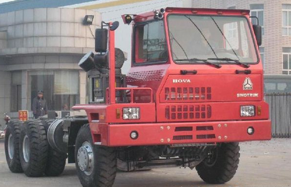 Rated load 55 tons Off road Mining Dump Truck Tipper drive 6x4 with 35 m3 body cargo Volume