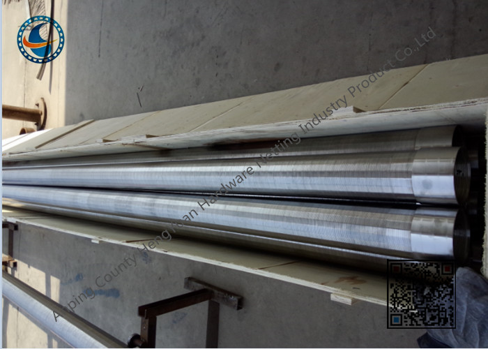 High Filtration Ss 304 Johnson Wire Screen V Shaped 0.25mm Slot