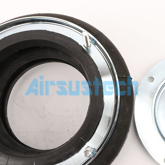 Original DUNLOP 12''X2 Convoluted Air Springs 330mm Max.Outer Diameter Industrial Rubber Bellow