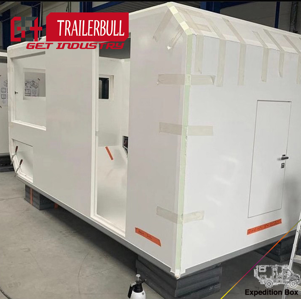 4.9m Expedition Truck Body for Motorhome and Flatbed Trucks with Departure Angle Design