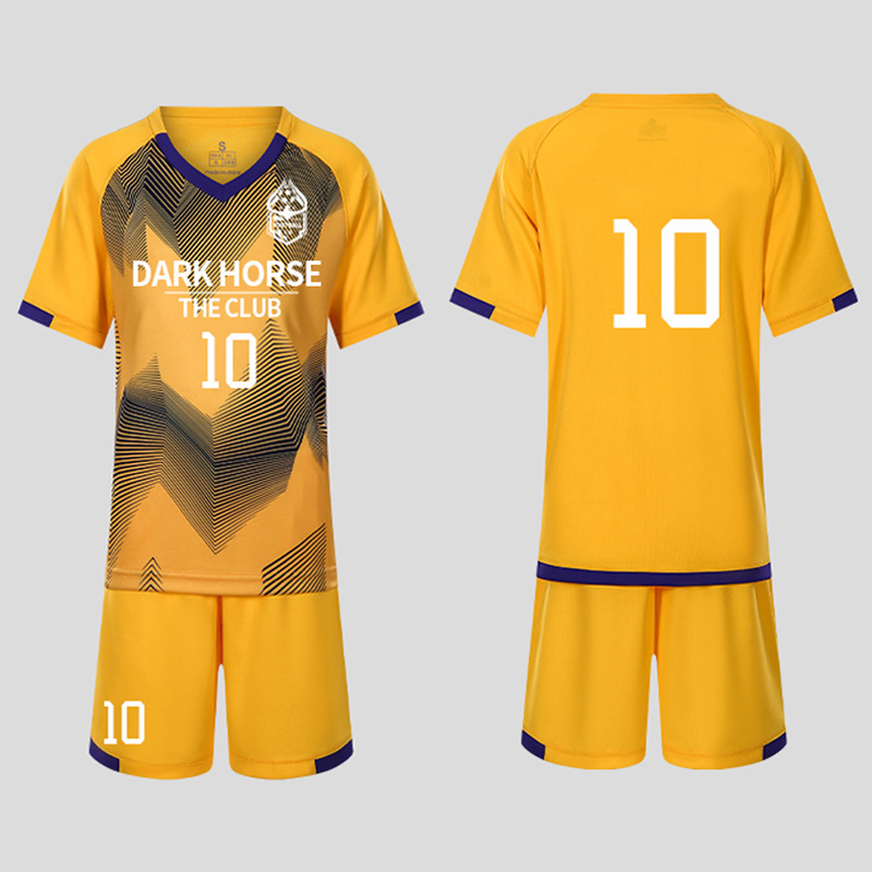 High Quality Quick Dry Soccer Jersey Wear Sublimated Fabric Design Custom Cheap Men's Soccer Uniform Set