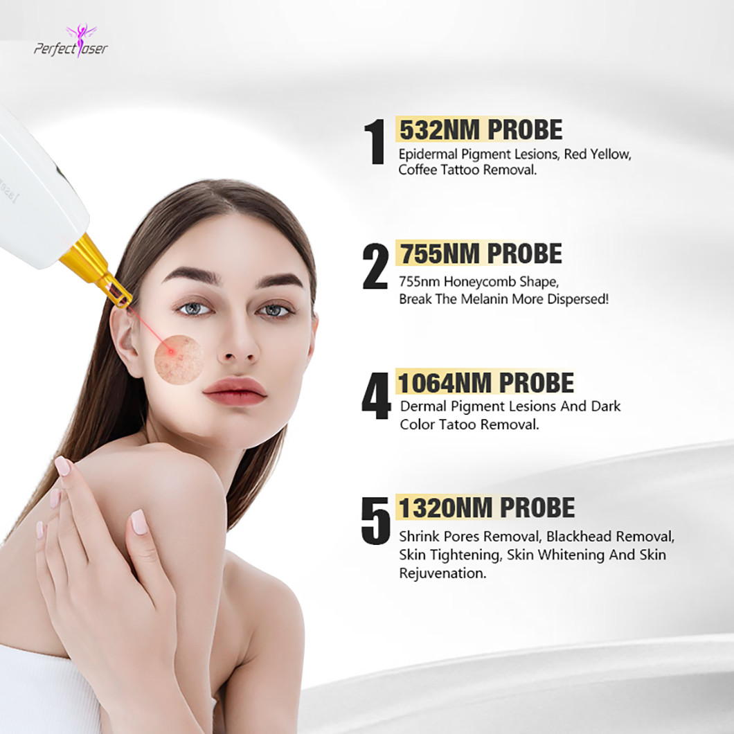 Vertical 808nm Diode Laser Hair Removal Machine 4 In 1