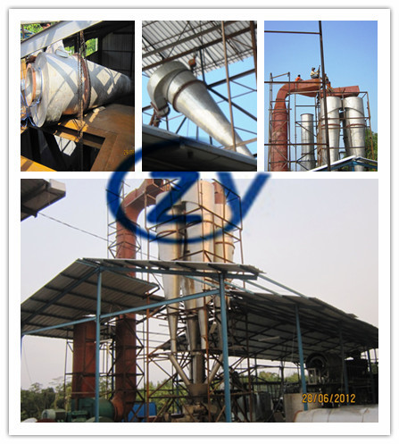 380v 12m Height SS304 6t/H Starch Drying Machine