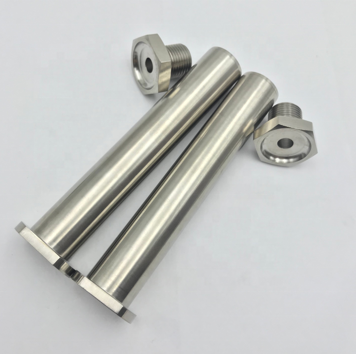 Universal Cap 5/8-18 Sprint Car Titanium Hollow King Pin Kit for Lite Spindle 5.6 Inch Length Racing Performance