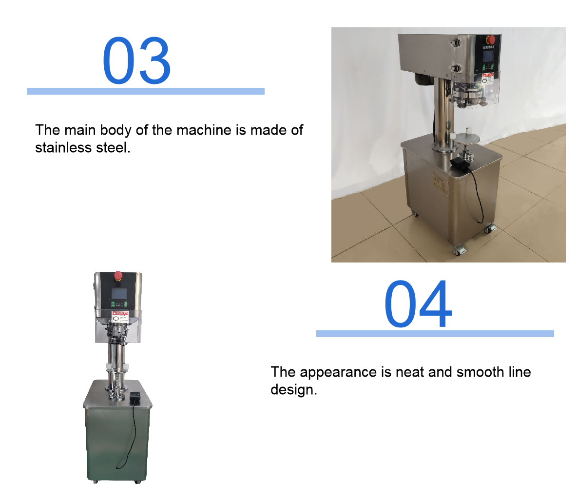 Canned Sardine And Tuna Sealer Fish Cans Sealing Machine Seaming Canned Machine