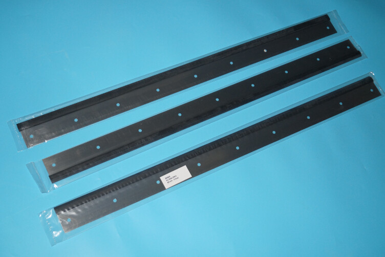 PM74 wash up blade,PM74 rubber wash up blade,822*57*0.5mm,9 holes, high quality replacement