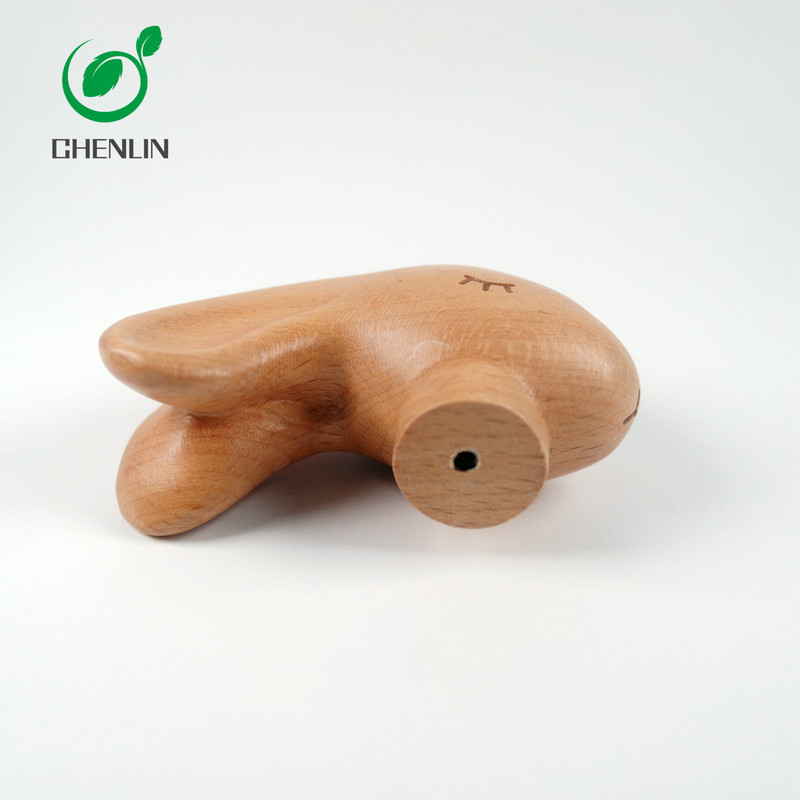 Walnut Solid Stick Umbrella Handle Rust Resistant For Outdoor