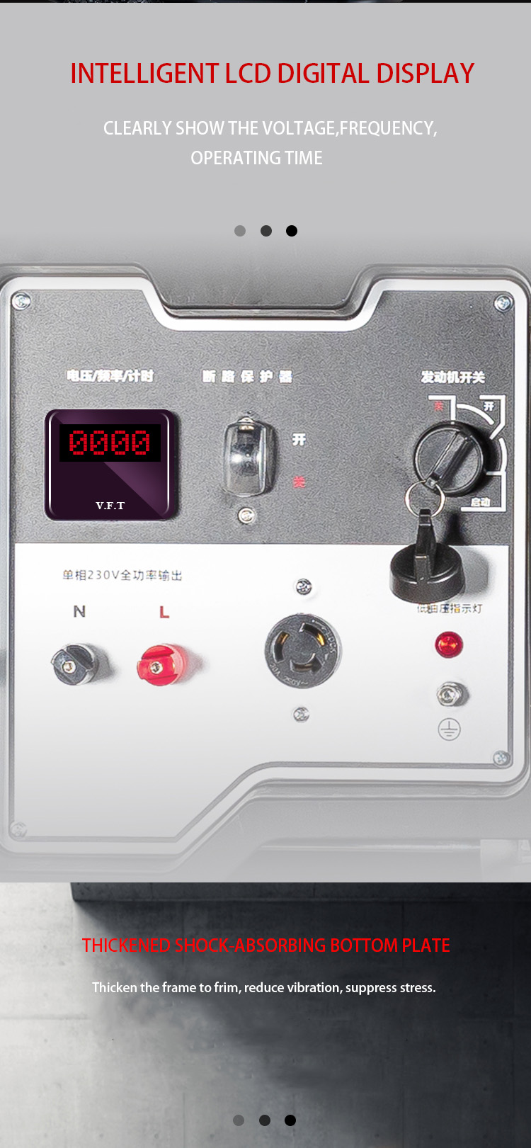 7KW electric generator portable power generator silent diesel generator