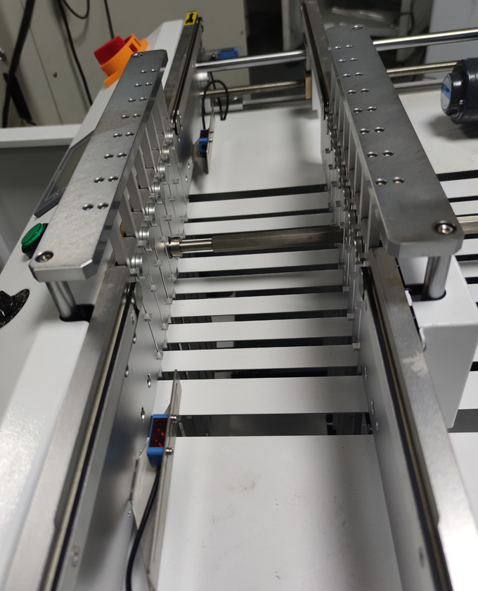 50*50~450*350mm PCB Reject Conveyor w/MITSUBISHI PLC Sick Sensor 1