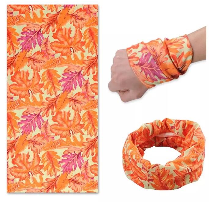 multi choice women head scarf printed colorful face mask custom logo/size bandana,Sport Strapping Seamless Custom Gaiter Whi