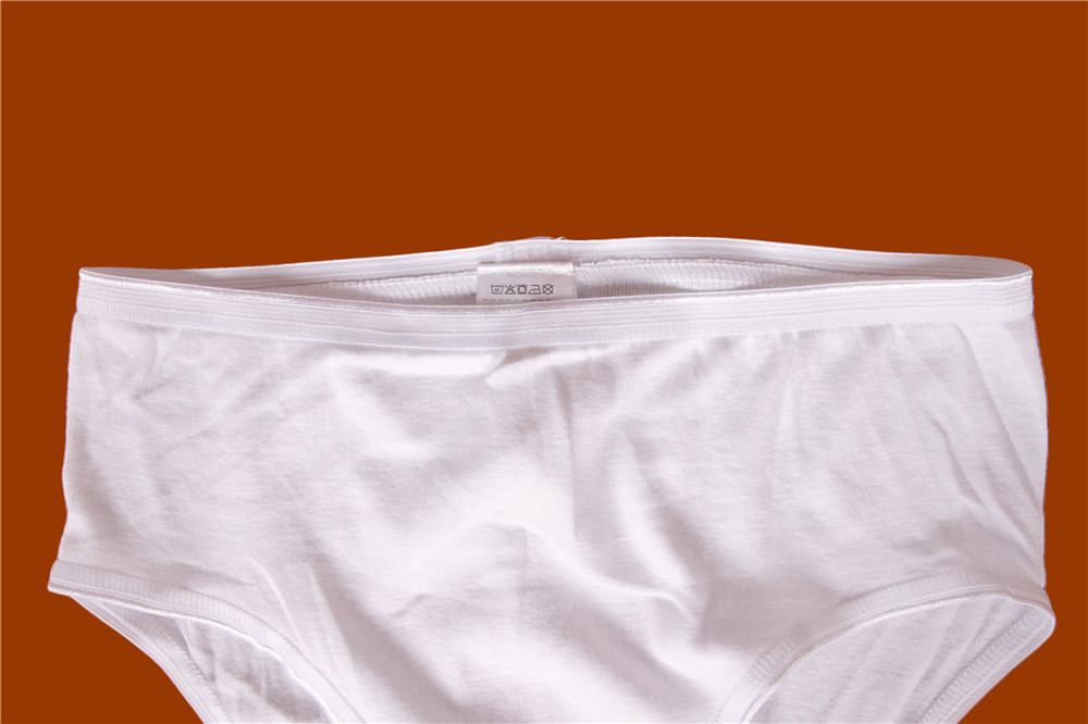White Pure Cotton Ladies Briefs Breathable Womens Seamless Briefs