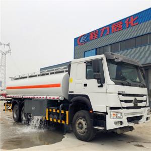Buy cheap 371HP Refueling Fuel Tank Truck 20m3 6x4 Oil Mobile Sinotruk HOWO product