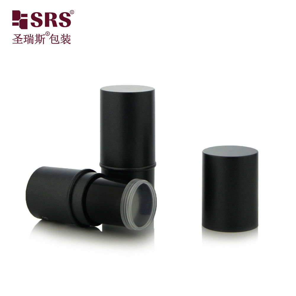 D051 6g Injection Custom Color Plastic ABS Outer PP Inner Bottle Lip Balm Tube Skincare Packaging