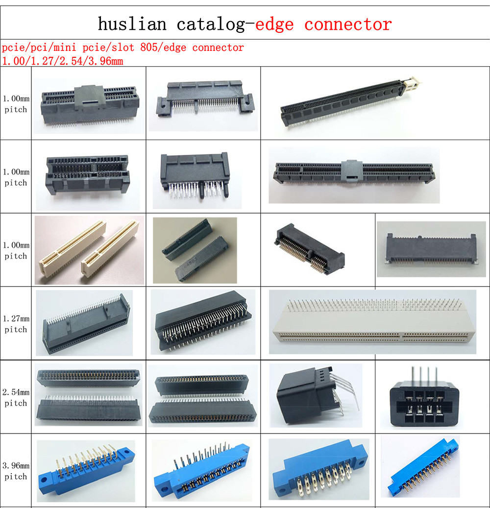 80p edge connector card edge connector BBC micro bit 1.27mm pitch 80pin right angel through hole type
