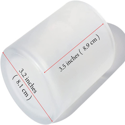 Multicolor 10 Oz Frosted Candle Jars With Bamboo Lids Household