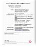 Hangzhou lianli electrical co,. ltd. Certifications
