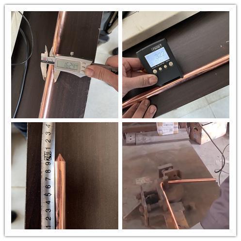 CE and ISO Listed 5/8&prime;&prime; Bonded Electrical Copper Grounding Earthing Rod