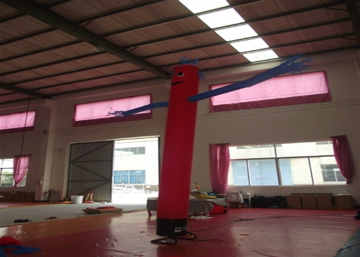 Decoration One Leg Advertising Air Dancers height 4m Inflatable single leg air dancer Blow Up Marketing Balloons