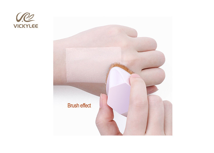 Dense Hair 1.8 Inch Facial Makeup Brushes for Liquid